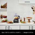 Braun FP3101BK Easy Prep 8-cup Food Processor, Black