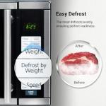 Techomey Microwave Countertop 0.7 Cu.ft. Compact Small Microwave 700W, 6 Auto Menus with One-Touch Express Cook, 10 Power Levels, Child Lock, Space-Saving for Apartment Dorms