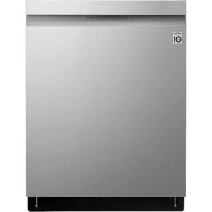 LG LDP6810SS 24" Top Ctrl Dishwasher, 44 dBA, 3rd Rack, TrueSteam, ThinQ