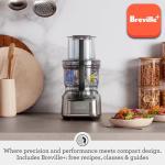 Breville BFP638 Paradice 9 Cup Food Processor and Dicer, Small, Brushed Stainless Steel