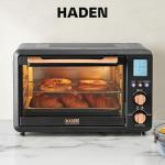 Haden Countertop 6 Slice Toaster Oven Air Fryer Combo for Kitchen, Black/Copper