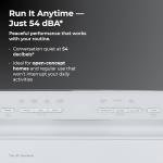 Kenmore 2214782 24" Premium Hybrid Tub Dishwasher-UltraWash, MoreSpace Adjustable Rack, High Temp & SmartWash-12 Place Settings-54 DBA Energy Star Certified, White