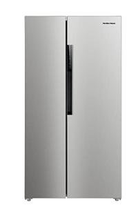 Hamilton Beach HBF1558 15.6 cu ft Counter Depth Full Size Refrigerator, Side Doors, Stainless