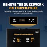 Newair 6.7 Cu. Ft. Chest Freezer with Removable Basket, Quiet Deep Freezer, Digital Temperature Control, Top Open Door Alarm, Fast Freeze Mode, Compact Freezer, Garage Storage, Matte Black