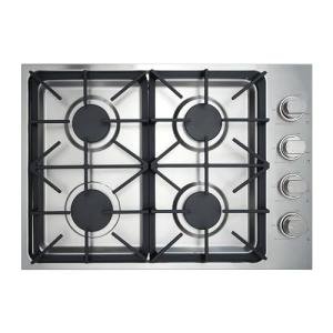 CT Copper Tailor Gas Cooktop 30 Inch With Four Sealed Burners, NG/LPG Convertible,Max 18000BTU, in Stainless Steel