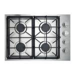 CT Copper Tailor Gas Cooktop 30 Inch With Four Sealed Burners, NG/LPG Convertible,Max 18000BTU, in Stainless Steel