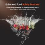 FOTILE 2-in-1 Top Load Dishwasher, 21" Compact Design with HydroJet Technology, Energy Efficient 15-Min Fast Wash with Produce Wash, Stainless Steel Tub, Odor-Free Storage, and Child Lock