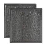Air Filter Factory Microwave Filter 6.75" X 6.34" DE63-00666A Replacement For Samsung Over The Range Kitchen Oven Vent Grease Screen Fits AP5306190 2-Pack