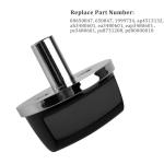 Junling 00650847 Cooktop Stove Knobs Compatible with Bosch, 5 Pack Range Oven Gas Burner Knob Replace 650847 1999734 AH3480601 AP4513132 PS8731208