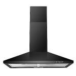 SNDOAS Black Range Hood,Wall Mount Range Hood 30 inch,Stainless Steel Kitchen Hood with Ducted/Ductless Convertible,Stove Vent Hood,Aluminum Filters,3 Speed Exhaust Fan,LED Light,Button Control