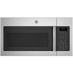 GE JVM6175YKFS 1.7 Cu. Ft. Over-the-Range Fingerprint Resistant Microwave Oven Stainless Steel Bundle with 2 YR CPS Enhanced Protection Pack
