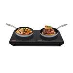 Nuwave Double Cooktop Induction Countertop Burner, Portable, 900 & 1800W, 100°F to 575°F, Large 8” Heating Coil, 50 Pre-Programmed Settings, Shatter-Proof Ceramic Glass, Built-In Safety Auto Shut Off