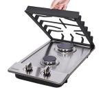 12 Inch Gas Cooktop, 2 Burners Gas Stovetop Built-in Stainless Steel Gas Stove Top Natural Gas/Propane Convertible Gas Cooker for Outdoor, Apartments, RVs