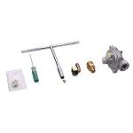 12 Inch Gas Cooktop, 2 Burners Gas Stovetop Built-in Stainless Steel Gas Stove Top Natural Gas/Propane Convertible Gas Cooker for Outdoor, Apartments, RVs