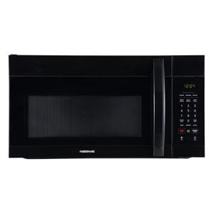 Farberware Over-the-Range Microwave Oven, 1.7 Cu. Ft., 1000W, Sensor Cooking, Auto Reheat, Multi-Stage Cooking, Melt/Soften Feature, Child Safety Lock, LED Display - Space Efficient & Powerful