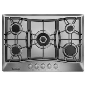 Empava 30 Inch Built-in Gas Cooktop with 5 Sealed SABAF Burners, Stainless Steel Surface LPG/NG Convertible, Flame Failure Protection, Dishwasher Safe Grates