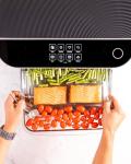 Brava Oven Bake & Breakfast Set: 10-in-1 Touchscreen Countertop Smart Oven, Air Fryer, 6-Slice Toaster, Slow Cooker, Reheater, Dehydrator, Rice Cooker, Healthy & User Friendly, Auto-Shut Off, Black