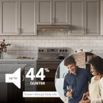 Broan-NuTone ALT1303SS Alta 30-Inch 350 MAX Blower CFM 1.5 Sones Stainless Steel Range Hood Undercabinet