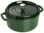 STAUB 1133885 Round Casserole Pot with Basil Steamer 26 cm