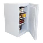 Avanti VF306 Upright Freezer Compact 3 Fixed Metal Shelves, Reversible Door Adjustable Temperature Control and Flush-Back Design Perfect for Home, Office, Basements & More, 2.8 cu.ft, White