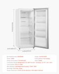 VEVOR Convertible Freezer/Refrigerator, 17 Cu.Ft Frost Free Upright Freezer with Temp Control Panel, Door Open too Long Alarm, Adjustable Shelves and LED, Standing Fridge for Kitchen, Office, Garage