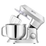 Kitchen in the box Stand Mixer, 900W 7.5QT Kitchen Electric Mixer, 6-Speed Tilt-Head Food Mixer for Baking with Dough Hook,Wire Whip,Beater (Silver)