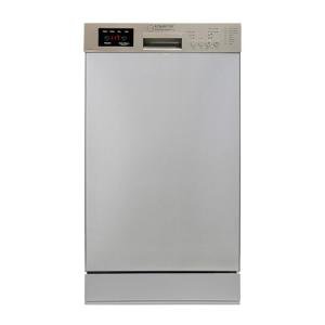 Equator 18 in Dishwasher 10 place+Wine Rack 3.4g QUIET 51 dB 110V E-Star ADA in Silver