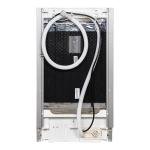 Equator 18 in Dishwasher 10 place+Wine Rack 3.4g QUIET 51 dB 110V E-Star ADA in Silver