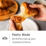 BALMUDA The Toaster | Steam Oven Toaster | Compact Size 14.1" W x 12.6" D x 8.2" H | 5 Cooking Modes: Sandwich Bread, Artisan Bread, Pizza & Pastry, Oven | Baking Pan Included | US Version | White