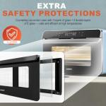 ROBAM 20-in-1 R-BOX CT763 Countertop Convection Oven | Air Fry, Grill, Bake & Steam | Wide Temperature Precision | Spacious Capacity, Ergonomic Design, 30 Built-In Recipes, Water Reminder (White)