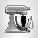 KitchenAid Artisan Mini 3.5 Quart Tilt-Head Stand Mixer - KSM3316X - Contour Silver