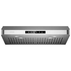VIKIO HOME 30 Inch Under Cabinet Range Hood, 980CFM Fast Venting Ducted, Kitchen Hood With 3 Speed Gesture Sensing & Touch Control, Stainless Steel Stove Hood With LED Light And 2 Baffle Filters