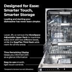 Kenmore 24" Built-in Stainless Steel Tub Dishwasher EasyFlex 3rd, SmartWash, UltraWash Plus, TurboDry, Adjustable Rack, Energy Star Certified, Fingerprint Resistant