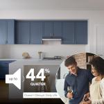 Broan-NuTone 36-Inch Stainless Steel Under Cabinet Range Hood- Trusted Quiet Power with 350 CFM, 1.5 Sones for Effective Everyday Kitchen Ventilation