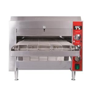 EASYROSE 10.5″ Commercial Conveyor Pizza Oven, 1700W 120V Countertop Electric Oven with 10.5-Inch Belt, 5-15P Plug, for Fast Baking (60Hz)