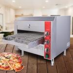 EASYROSE 10.5″ Commercial Conveyor Pizza Oven, 1700W 120V Countertop Electric Oven with 10.5-Inch Belt, 5-15P Plug, for Fast Baking (60Hz)