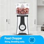 Greatogo Blender with Meat Grinder & 3 Jars (40oz/24oz/10oz) - 2-Speed Pulse Control for Smoothies, Ice Crushing, Frozen Fruit, Grinding & Mixing - Includes 17oz Food Processor, To-Go Cups