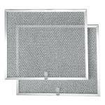Broan BPS1FA30 Replacement Filters for QS1 and WS1 30” Range Hoods, Aluminum, 11.8" x 14.3" x 0.37" (L x W x H), 2-Pack