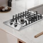 Empava 12" Gas Cooktop, Rv Stove Top, 2 Burner Italy SABAF Sealed, Cooktops, NG/LPG Convertible in Stainless Steel