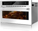 30Inch Microwave Convection Oven, 1.6 Cu. Ft. Built-In Microwave Oven with Air Fryer, Child Safety Lock, Drop Down Door, Touch Control, for Versatile Cooking Solutions