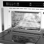 30Inch Microwave Convection Oven, 1.6 Cu. Ft. Built-In Microwave Oven with Air Fryer, Child Safety Lock, Drop Down Door, Touch Control, for Versatile Cooking Solutions