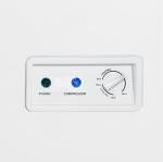 Frigidaire Chest Deep Freezer, 7 Cu. Ft. Capacity, Shiny Stainless Steel Top Lid Design-Adjustable Thermostat-Removable Vinyl Coated Wire Basket-Easy Defrost Drain- Garage Ready