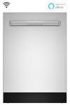 Sharp SDW6888JS 42 dBA Stainless Fully Integrated Built-in Smart Dishwasher