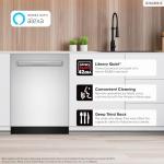 Sharp SDW6888JS 42 dBA Stainless Fully Integrated Built-in Smart Dishwasher