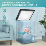 EUHOMY 5.0 Cu.Ft Chest Freezer with Removable Basket, Deep Freezer Adjustable 7 Thermostat, Quiet Mini Freezer Free-Standing Top Door, Energy Saving for Apartment/Garage/Basement/Dorm/Home,Black