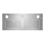 COSMO COS-30IRHP 30 in. Lumin Collection 380 CFM Ducted Insert Range Hood, Button Controls, LED Lights, Stainless Steel