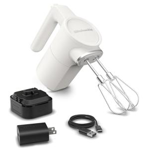 KitchenAid Go Cordless Hand Mixer - battery included, KHMR762, Porcelain White