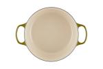 Le Creuset Enameled Cast Iron Signature Round Dutch Oven, 7.25 qt., Olive