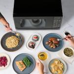 Farberware 1.1 Cu. Ft. Countertop Microwave Oven – 1000 Watts Power, Auto Cook Settings, Defrost, Easy Clean and Child Safety Lock - Black