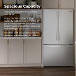 Kenmore 36" French Door Refrigerator with Freezer - Accela Chill, Adjustable Shelving, Humidity Controlled Crispers, ENERGY STAR Certified, 20.3 cu. ft. Capacity, Fingerprint Resistant Stainless Steel